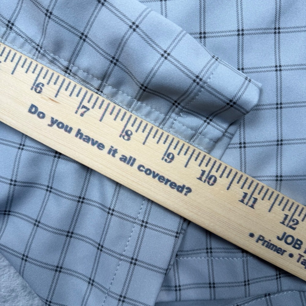 Nike Golf Shorts Mens 42 Grey Plaid Dri-FIT Standard Fit Flat Front 0626-0378 - Picture 9 of 11